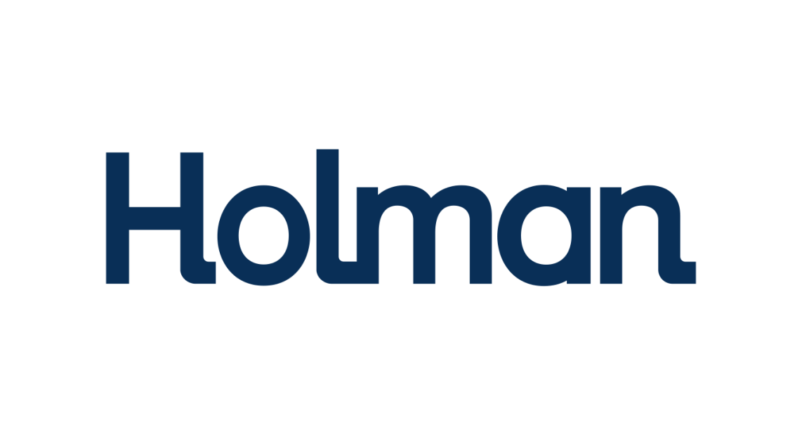 blue Holman logo